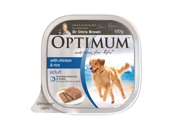 Foodland Optimum dog food 85-100g offer