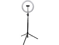 Officeworks Cygnett V-Pro 10" Ring Light with Tripod offer