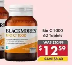 Pharmacy4Less Blackmores Bio C 1000 offer