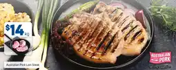 Foodland Australian Pork Loin Steak offer