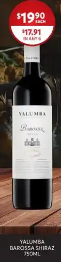 Harry Brown Barossa shiraz offer
