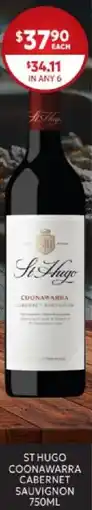 Harry Brown St hugo coonawarra cabernet sauvignon offer