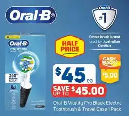 Foodland Oral-B Vitality Pro Black Electric Toothbrush & Travel Case offer