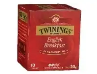 Officeworks Twinings English Breakfast Tea Bags 10 Pack offer