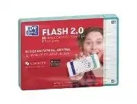 Officeworks Oxford Flash 2.0 Index Cards Ruled 105 x 148mm Mint 80 Pack offer
