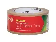 Officeworks PPS Kraft Paper Tape 50mm x 25m offer