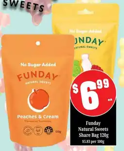 Farmer Jack's Funday Natural Sweets Share Bag offer