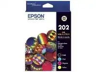 Officeworks Epson 202 Ink Cartridge Value 4 Pack offer