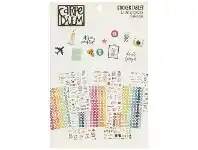 Officeworks Carpe Diem A5 Calendar Sticker pad 12 Sheets offer