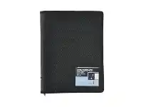 Officeworks Marbig A4 Conference Zip Folio Black offer