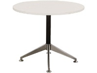 Stilford Round Meeting Table 900mm White