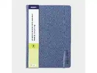 Officeworks J.Burrows A5 Week to View FY21/22 PU Diary Light Blue offer