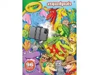 Officeworks Crayola #SquadGoals 96 Page Colouring Book offer