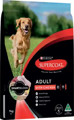 IGA Supercoat Smart Dry Dog Food Selected Varieties offer