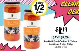 Drakes Penfield Food Co Red & Yellow Capsicum Strips offer