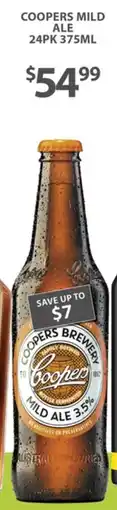 Sense of Taste Coopers Mild Ale offer