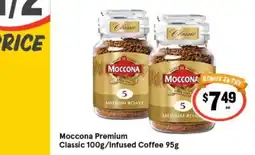 IGA Moccona Premium Classic Infused Coffee offer