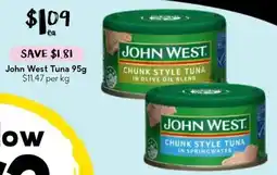 Drakes John West Chunk Style Tuna offer