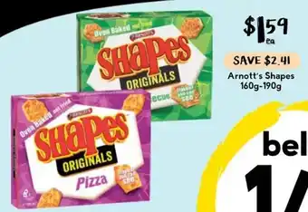 Drakes Arnott's Shapes offer
