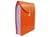 Officeworks J.Burrows Top Load Attache File A4 Orange offer