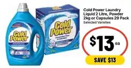 Ritchies Cold Power Laundry offer