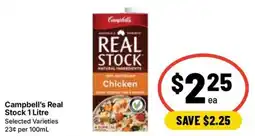 Ritchies Campbell's Real Stock 1 Litre offer
