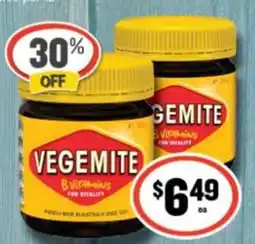 IGA Vegemite offer