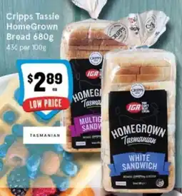 IGA Cripps Homegrown Bread offer