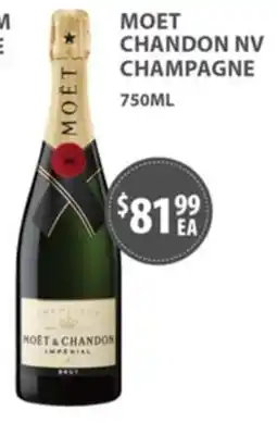 Sense of Taste Moet & Chandon NV Champagne offer