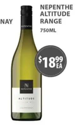 Sense of Taste Nepenthe Altitude Chardonnay offer