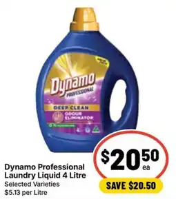 Ritchies Dynamo Professional Laundry Liquid offer