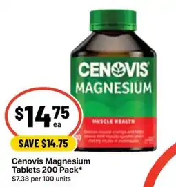 Ritchies Cenovis Magnesium Tablets offer