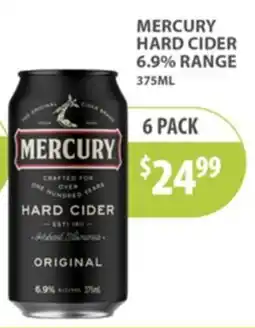 Sense of Taste Mercury Hard Cider Original offer
