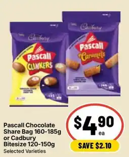 Ritchies Pascall Chocolate Share Bag offer