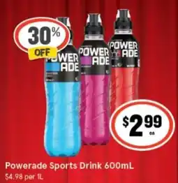 IGA Powerade Sports Drink offer