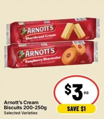Ritchies Arnott's Cream Biscuits offer