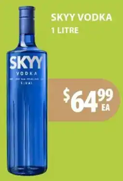 Sense of Taste Skyy Vodka offer