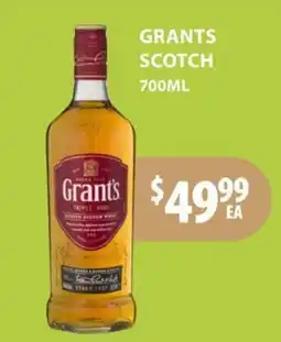 Sense of Taste Grants Scotch offer