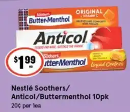 IGA Nestlé Soothers/Anticol/Buttermenthol offer