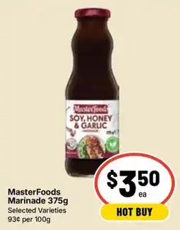 Ritchies MasterFoods Marinade offer