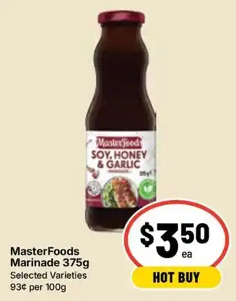 Ritchies MasterFoods Marinade offer