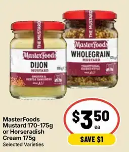 Ritchies MasterFoods Mustard offer