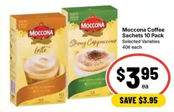 Ritchies Moccona Coffee Sachets offer