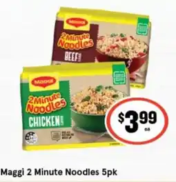 IGA Maggi 2 Minute Noodles offer