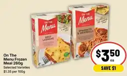 Ritchies On The Menu Frozen Meal offer