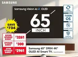 Harvey Norman Samsung 65" S90H 4K" OLED AI Smart TV offer