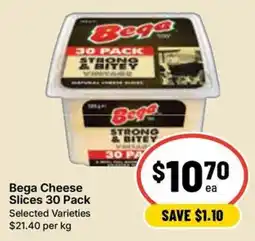 Ritchies Bega Cheese Slices 30 Pack offer