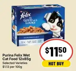 Ritchies Purina Felix Wet Cat Food offer