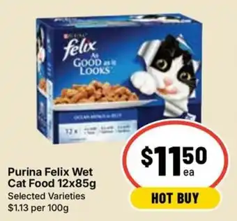 Ritchies Purina Felix Wet Cat Food offer