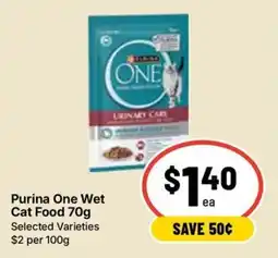 Ritchies Purina One Wet Cat Food offer